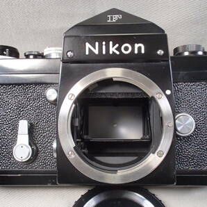 富士山マーク(NIPPON KOGAKU)ニコン/Nikon F アイレベル ブラック(black)前期型最終モデル・OH済で割に綺麗なコレクション品・説明書付き の画像2