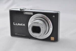 【送料無料 現状】PANASONIC DMC-FX35 ブラック パナソニック LUMIX ルミックス ブラック コンパクト デジタルカメラ #A24406a