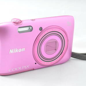 【送料無料】Nikon ニコン COOLPIX S3600 コンパクトデジタルカメラ ピンク クールピクス #A24425の画像5