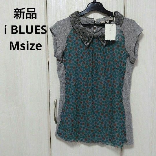 新品☆i BLUES 襟付きTシャツ Mサイズ