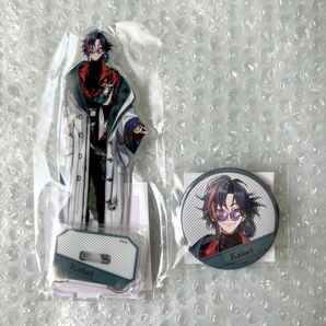 にじさんじ 3SKM Welcome Goods 魁星 アクスタ 缶バッジ