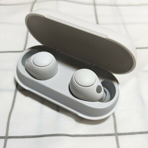 ソニー SONY ワイヤレスイヤホン WF-C700N ホワイト 白 ノイズキャンセリング Bluetooth コンパクト 公式アプリ対応 説明書付属 保証書付属の画像1