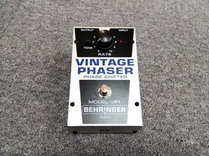 完動美品!! BEHRINGER ( ベリンガー ) / VP1 Vintage Phaser フェイズシフター ★ 某社のクローンエフェクターですがなかなかエグい効果!!