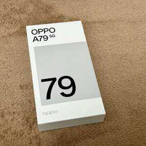 【動作確認済：美品】OPPO A79 5G 新品未開封 ミステリーブラック Ymobile SIMフリーの画像1