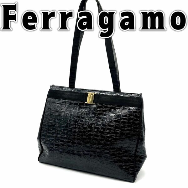 Salvatore Ferragamo サルヴァトーレ フェラガモ トートバッグ 美品