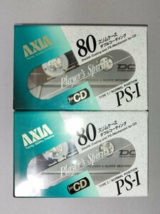 AXIA PS-Ⅰ PS-1B 80 80 минут 2 шт обычный позиция кассетная лента Fuji Film 