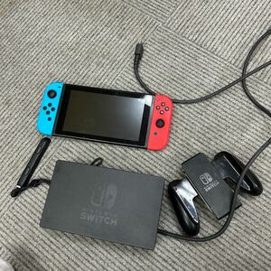 Nintendo Switch HAC-001 本体 Joy-Con HDMIケーブル 他 ジャンク