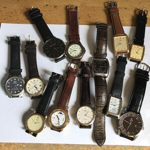 ブランド 腕時計 12本　EMPORIO.ARMANI ALBA.VIENT HANNAH.MARTIN Charles.Vogel SEIKO×5 CITIZEN ～大量 まとめ 送料無料 05