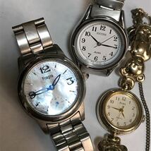 ブランド 腕時計 20本 ELLE PULSAR Fragra ANNE.KLEINⅡ agnis-b SEIKO CITIZEN Orient ～キズ有りますよ 大量 まとめ 送料無料 29_画像6