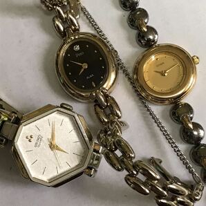 ブランド 腕時計 20本 agnis-b ELLE courrege VEXCEL SEIKO CITIZEN Orient ～キズ有りますよ 大量 まとめ 送料無料 42の画像4