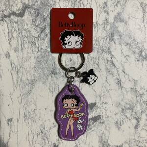 未使用　タグ付き　Betty Boop ベティブープ ベティちゃん キーホルダー