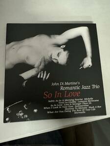 43新入荷中古NICE JAZZ CD♪So In Love/John Di Martino's Romantic Jazz Trio♪