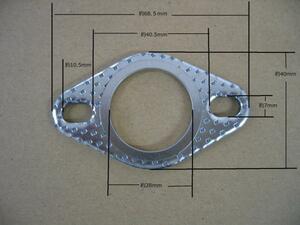  free shipping new goods metal muffler gasket Yamaha Grand Axis BW'S100 Vino Aprio BW'S50 Axis 50 Jog posheYAMAHA ③