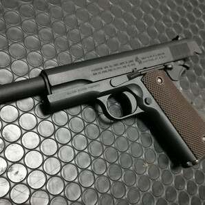 タニオコバ BATON ガバメント M1911 A1 CO2 ガスブローバック ミリタリー ミリガバの画像4