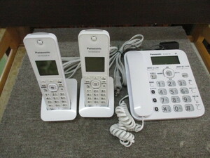パナソニック　デジタルコードレス電話機　VE-GZ31　子機2台付