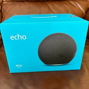 新品未使用　Amazon Echo (アマゾンエコー) 第4世代 - スマートスピーカーwith Alexa - チャコール