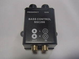 BASS CONTROL/SGC200