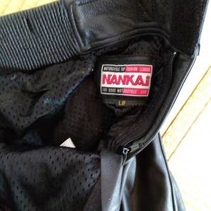 NANKAi ナンカイ レザーパンツ サイズLBの画像3