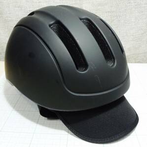 【良品】OGK kabuto KOOFU CS-1 自転車用ヘルメット 黒  S/M JCF推奨  火野正平の画像4