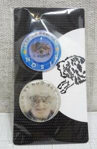 [ unused rare ] IL BISONTE Il Bisonte badge 2 piece set accessory wrench kyula-