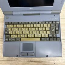 PC98 ノートブック NEC PC-9821 Na7/H7 動作未確認 ジャンク【管2801W】_画像4