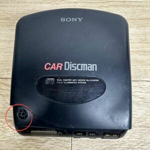 ソニー SONY ポータブルCDプレーヤー CAR Discman D-800K ジャンク 【管2804S】