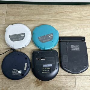 WALKMAN/ウォークマン ポータブル CD プレーヤー 5点セット SONY ソニー D-321/D-EJ002 /D-E525/Panasonic SL-CT490 ジャンク【管2804R】の画像2