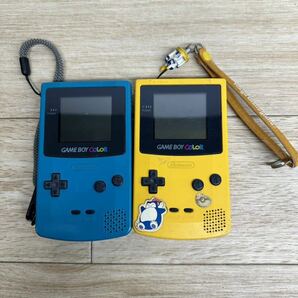 GBC ゲームボーイカラー CGB-001 本体 2台 ジャンク【管2809V】の画像1