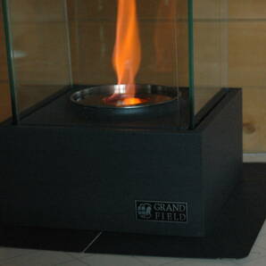 ポータブル卓上暖炉 バイオエタノール暖炉 グランフィールド バベル GRAND FIELD [BABEL] used/OK品 欠品あり 検) 高さ:39cm 煙なしの画像2