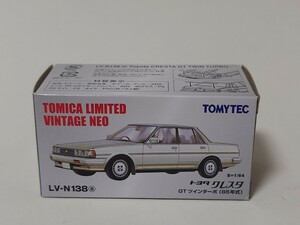 トミカリミテッドヴィンテージ LV-N138a トヨタ クレスタ GTターボ 85年式