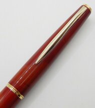 PILOT☆パイロット 18K-750 刻印 レッドマーブル 万年筆☆美品 未使用保管品？☆Z0422983_画像3