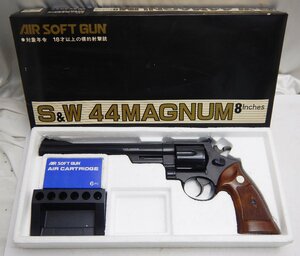 ファルコントーイ☆ S&W 44MAGNUM マグナム 8インチ 美品☆レトロ AIR SOFT GUN 発射未チェック☆Z0423995