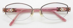 NINA RICCI ニナリッチ☆メガネフレーム NR26554 PK 52□17-135mm TITAN-P ピンク系☆Z0412935