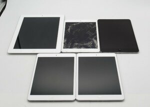 Apple ipad まとめ売り ５台セット mini4（A1550）、mini2（A1489）、ｍｉｎｉ（A1432）×２台、 第３世代（A1430）☆ジャンク★N0405093