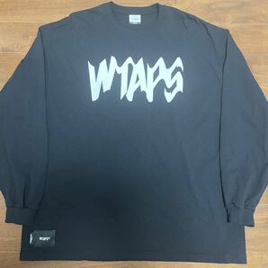 WTAPS 23AW QUAKE / LS / COTTON 232ATDT-LTM01S BLACK Lサイズの画像3