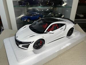 オートアート　1/18 ホンダ NSX(NC1)ホワイト