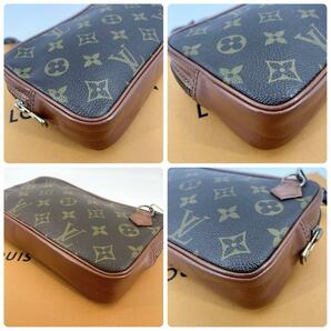 c572”真贋済【ルイヴィトン】極美品” LOUIS VUITTON モノグラム 旧型 ポシェット マルリーバンドリエール M51828 ショルダーストラップの画像4