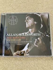 allan holdsworth 大量出品　ロキシー　1993 サウンドボード　CD アラン　ホールズワース　