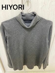 HIYORI レディース タートルネックセーター フリーサイズ