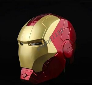  high quality Ironman helmet LED luminescence demountable PVC made Captain America ma- bell cosplay costume Halloween 