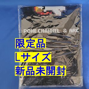 ★限定品★【大空に羽ばたくBIGぽへバード】Tシャツ/ブラック/Lサイズ POHEMONCENTER　ぽへTシャツです 今は販売していない貴重品です