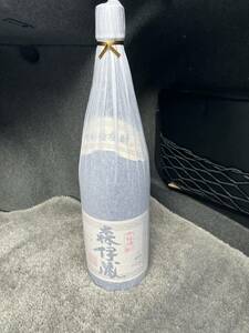 未開栓　本格焼酎　森伊蔵　芋焼酎　森伊蔵酒造　1.8L　25度 売り切り 1円スタート 一升瓶