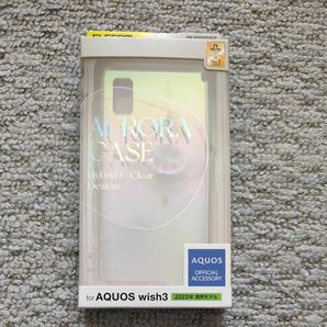 AQUOS　Wish3 ☆オーロラハイブリッドケース