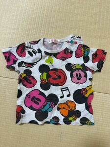 ディズニーランド　ミニーちゃん 半袖Tシャツ　80