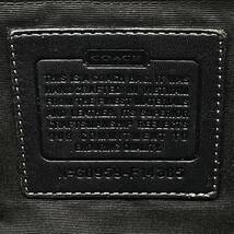 ◇美品 格安スタート◇ COACH コーチ ハンドバッグ トートバッグ 腕掛け ロゴ キャンバス レザー 大容量 ビジネス _画像9