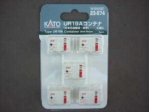 KATO 23-574 UR19A container Japan kerosene transportation * red obi 5 piece insertion 