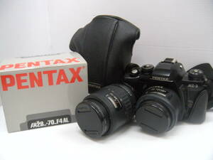 511 PENTAX ペンタックス MZ-3 一眼 フィルムカメラ/レンズ PENTAX50　SMC PENTAX-FA 1:4 28-70mm