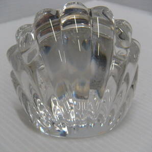 392 waterford crystal ウォーターフォード 置時計 ガラス細工 クリスタルガラス ヴィンテージ アンティーク レトロ 時計 とけい 置物の画像3