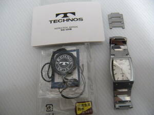 401　TECHNOS テクノス メンズ腕時計 クォーツ T6009 中古