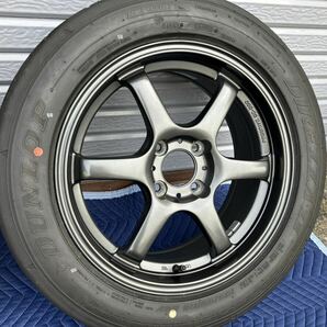 DIREZZA ZⅢ 195/55R15、Prodrive プロドライブ GC-06D 15インチ 6.5J +35 タイヤホイールセット / 検索:TE37 CE28 軽量 シビックの画像6